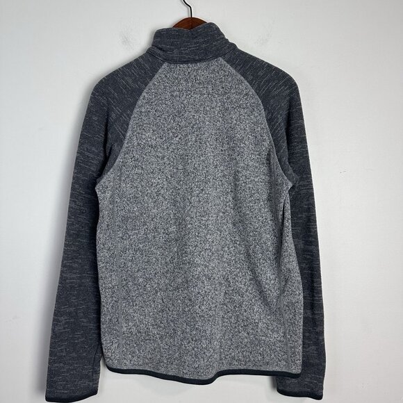 Patagonia Better Sweater Nickel Forge Grey 1/4 Zip Pullover Mens Size Small - Picture 7 of 11